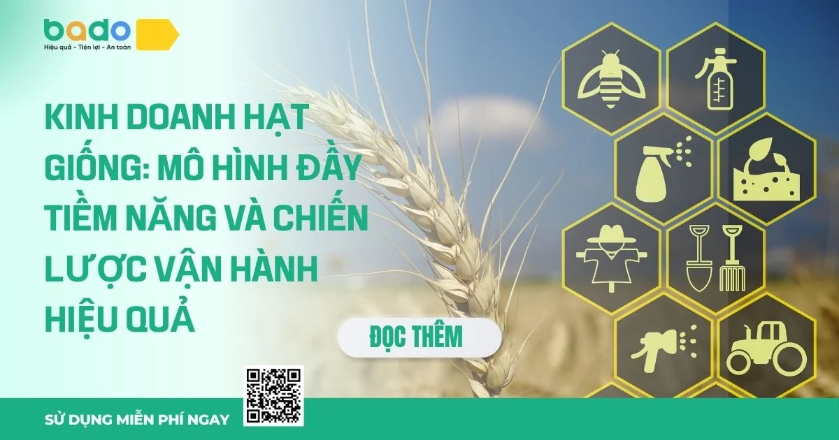 Kinh doanh hạt giống: Mô hình đầy tiềm năng 